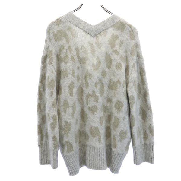 kei shirahata Mohair Blend Overall handle Long sleeve cardigan F Women Used