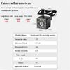 Zadní kamera do auta 4LED noční vidění couvací automatický parkovací monitor CCD IP68 Vodotěsný 170° obraz s vysokým rozlišením