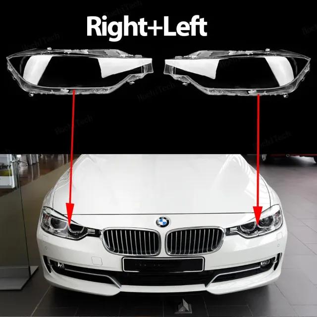 Car Transparent Housing Front Headlights Lens Shell Cover Glass Lampcover Lampshade For BMW 3 Series F30 F31 F35 2013-2015