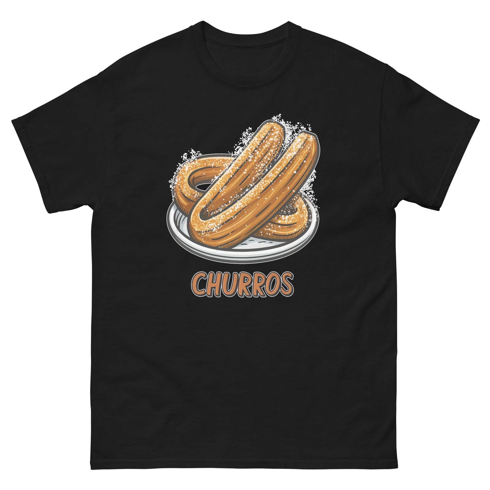 

Churros Delicious Food Holiday Eating T-Shirt 4XL
