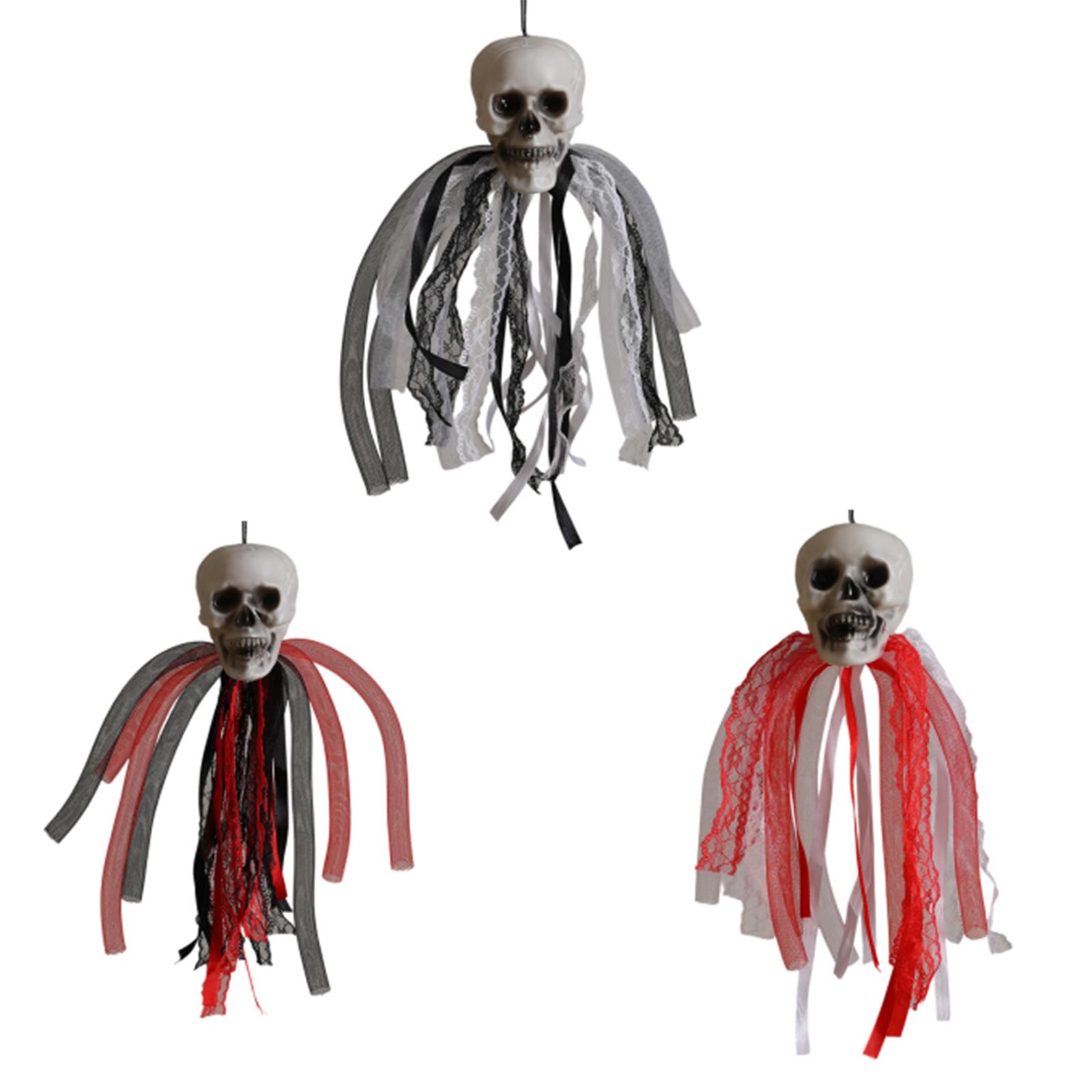 

Набор из 3 шт. украшений для Хэллоуина, подвесные украшения для Хэллоуина для патио переднего двора One Size