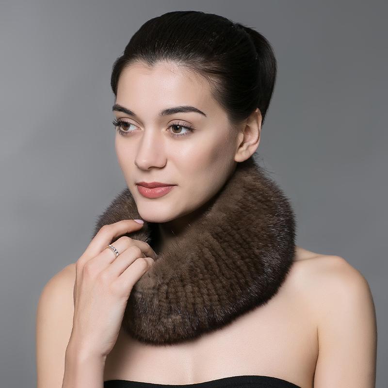 Custom Logo Winter Genuine Fox Fur