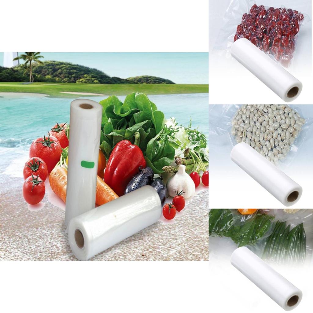 High-quality Pape Vacuum Roll Bags Dot Pattern For Food Preservation In Refrigerator