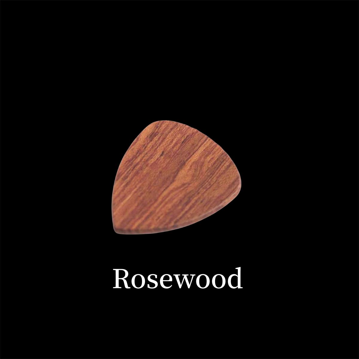 Miwayer 1 Pcs Wooden Guitar Pick,  Wood Guitar Plectrums For Electric, Acoustic, or Bass Guitar Olive Wood Rosewood Walnut Wood розовый лес