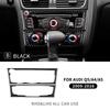 Carbon Fiber Console CD Panel Interior Trim Sticker