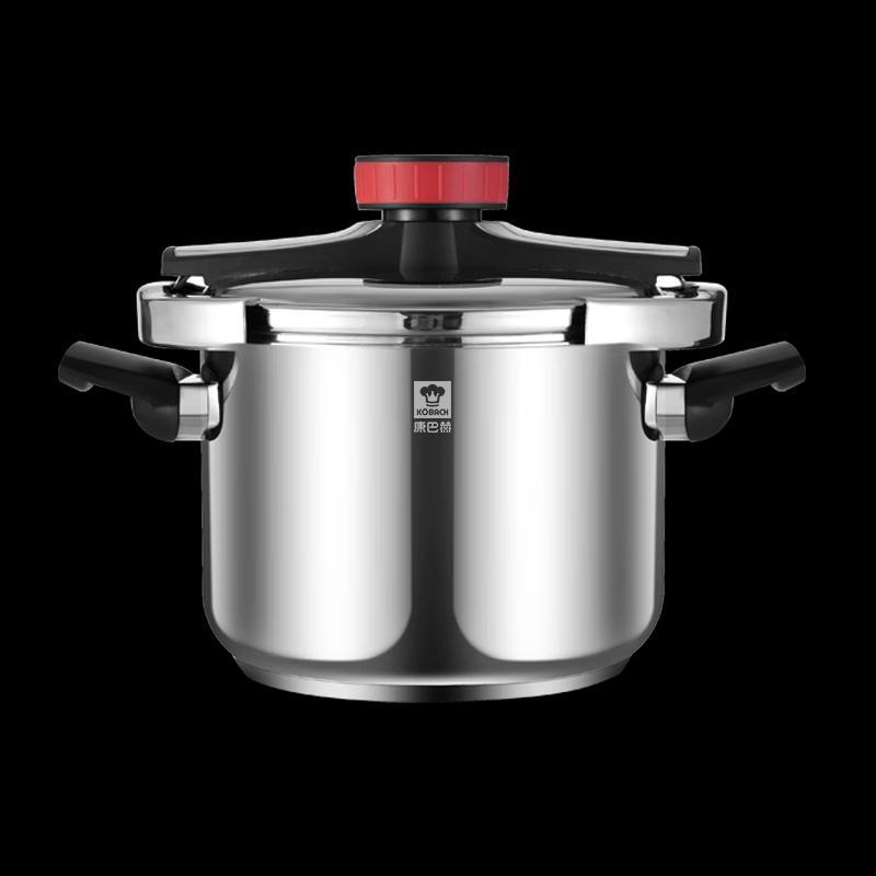 Kangbch 6L 22cm Dual-Setting Induction Pressure Cooker