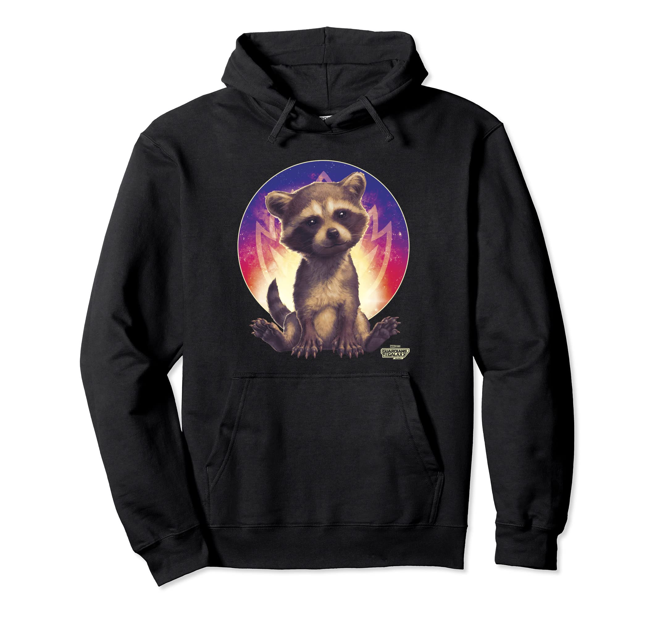 

Marvel Guardians of the Galaxy Vol. 3 Baby Rocket Portrait Hoodie