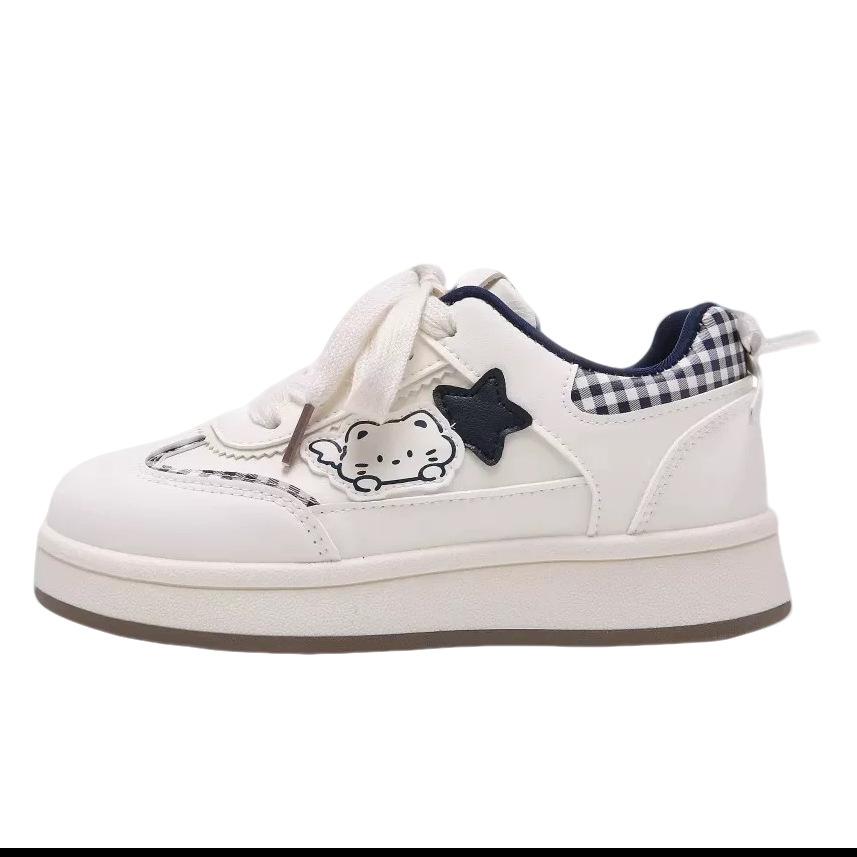 Cute KT cat Korean platform 22 new board shoes ins trendy niche bread shoes