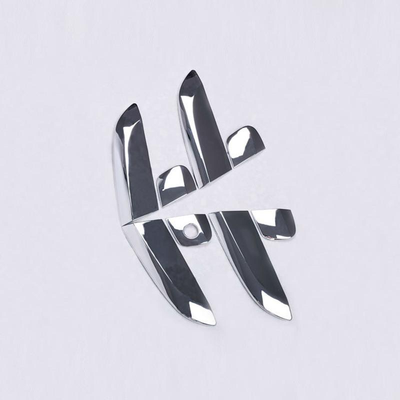 For Chevrolet Sail 2010-2015 Sail Classic Chrome Door Handles Covers Chevy Chromium Styling Car Accessories Stickers Car