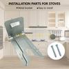 L8RE Stove Safety Bracket Assembly Set Stove Support Stove Holder Practical for Stove