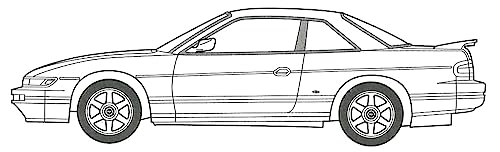 

Fujimi Model (FUJIMI) 1/24 Naniwa Tomoare Series No.1 Silvia Q s (S13) Goods-san Version Plastic Model