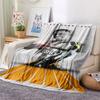 Alexander Isak Printed Flannel Blanket, soft throw for bedroom sofa, washable, fan merchandise, great gift.