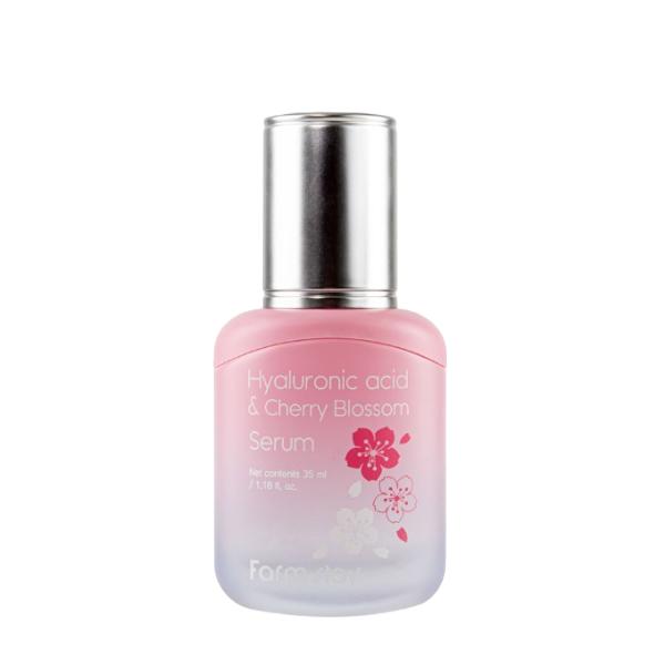 FarmStay Hyaluronsäure- und Kirschblüten-Toner 150 ml, Emulsion 120 ml, Serum 35 ml, Creme 55 ml  (15 Optionen)