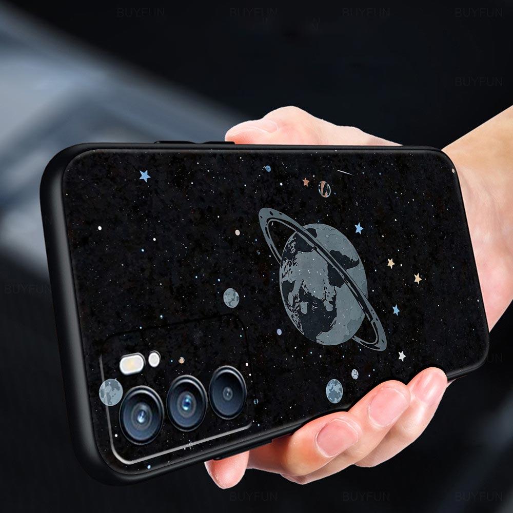 Case For Oppo Reno13 Reno12 Reno11 F Reno10 Pro A54 A53 A95 A76 A57 A98 A80 A79 5G A78 4G Cover Starlit Sky Planet Space Art