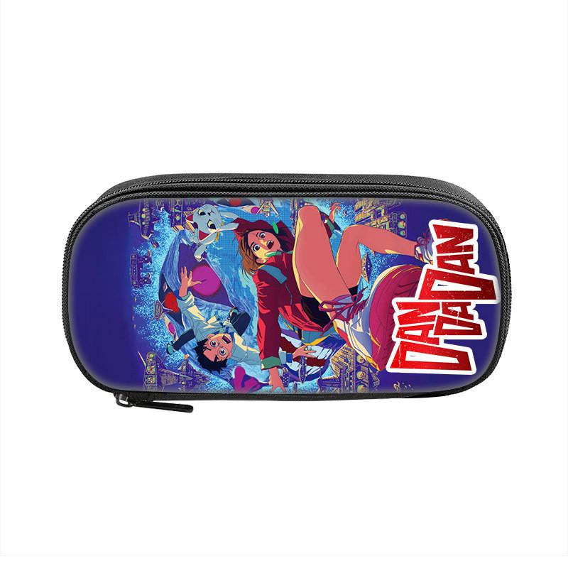 Dandadan Pencil Case With Polyester Material For Students And Kids