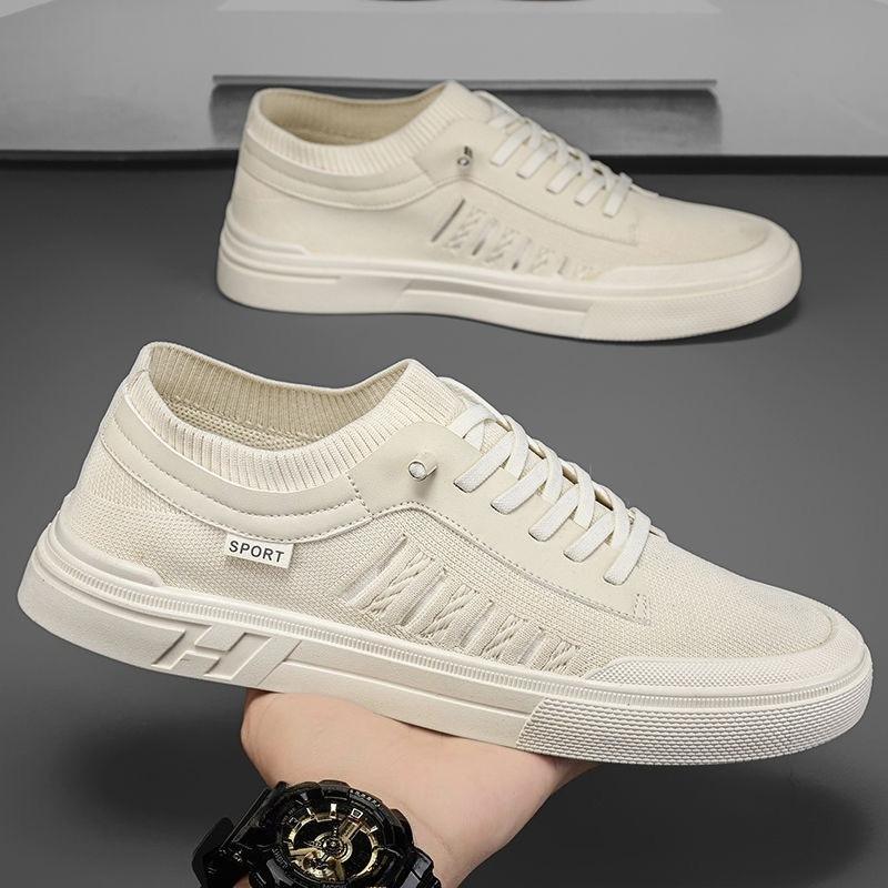 Fashion Non Slip Casual Shoes for Men Lightweight Plain Gray Sneakers In Promotion Legitimate 2025 Trend Designer Luxury Work Man Shoe