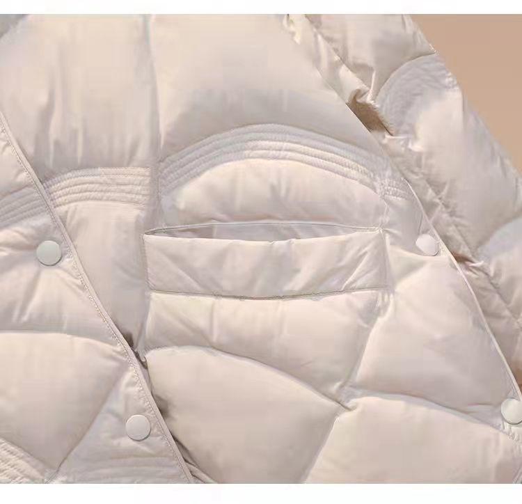 Petite Women's Lightweight Down Jacket - New Winter 2022 Style, Thin & Fashionable