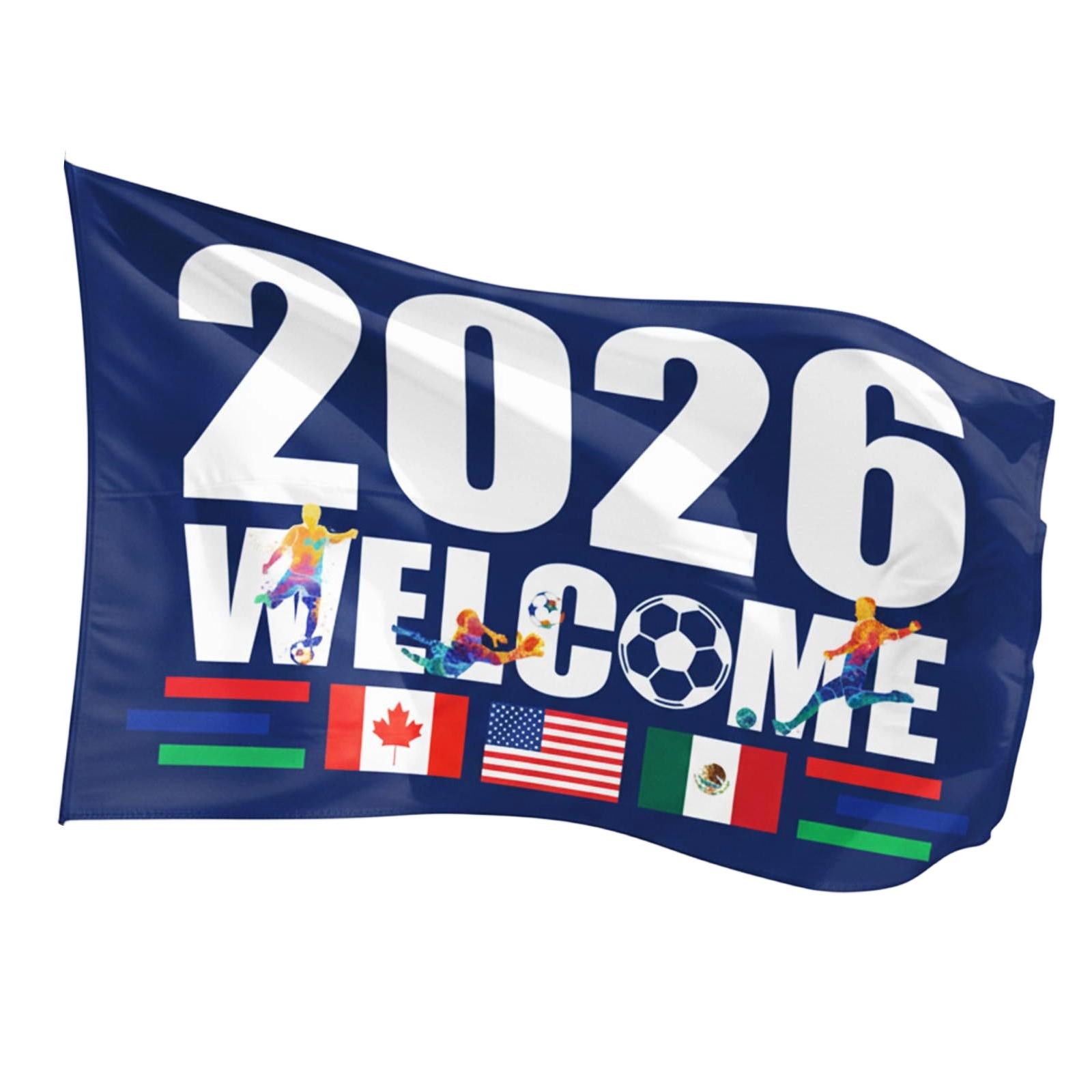 3x5FT World Fan Support Banner One Size