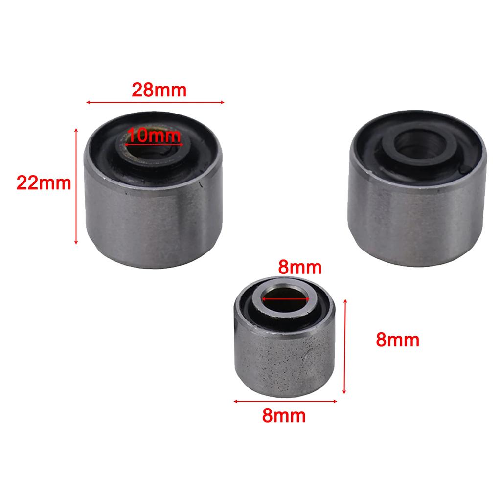 3pcs Bushings Crankcase Bushing For CHINESE SCOOTERS GY6 Fuel Supply System Scooter Moped ATV Shock Holder For CHINESE