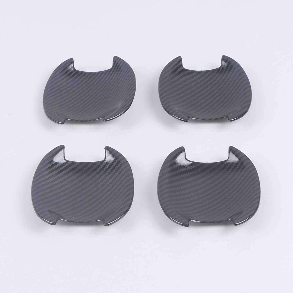 For Nissan Note E12 2013 2014 2015 2016 2017 2018  Glossy Black Door Handle Cover Bowl Frame Trims Sticker Car Accessories