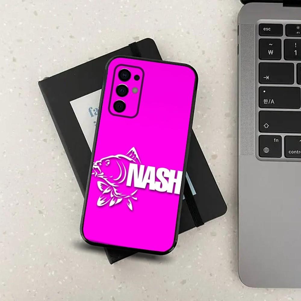 

N-Nash Fishing Logo Phone Case For Samsung S24,S21,S22,S23,S30,Ultra,S20,Plus,Fe,Lite,Note,10,9,5G Black Soft Cover Samsung S24