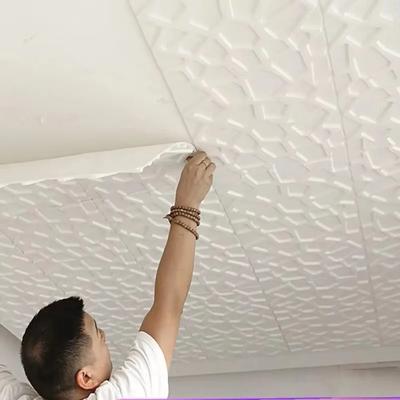 35*35cm 3D pěnové stropní vodotěsné samolepicí nástěnné samolepky protinárazové odlepovací a lepící tapeta na pozadí dekorace ložnice