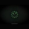 Citizen Chronograph Edelstahl Schwarzes Zifferblatt Quarz AN8230-59E 100M Herrenuhr