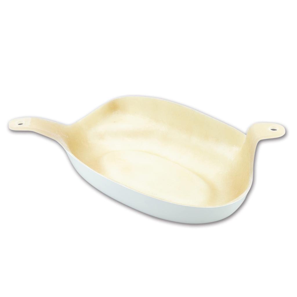 Kijima Motorcycle Parts Side Right White Gel Monkey/Gorilla ('78-'08/Z50JC) Cover, Round, Side, Coat, 208-0231