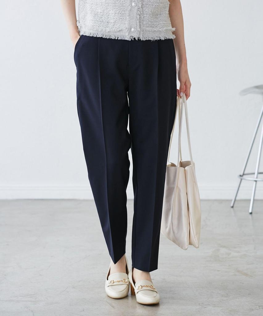 Rope Picnic Tapered Compatible GDS15300 Conmain 38 [UV Protection] Linen-Like Pants/Set-Up Women's (40)