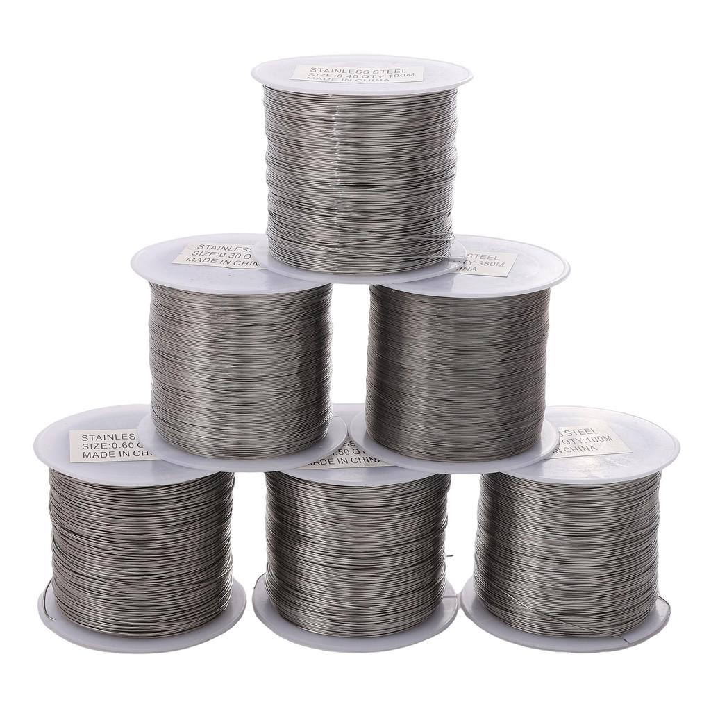 43-380Meter Stainless Steel Cord Beading Wire DIY Craft Making Jewelry Cord String Accessories