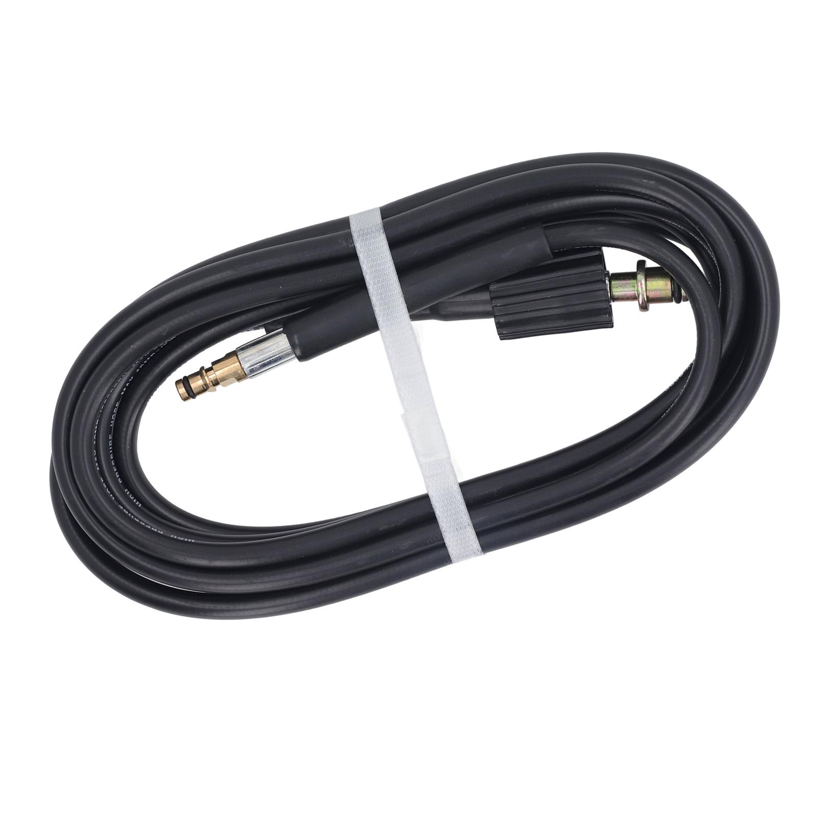 Pressure Washer Hose  0PSI M22 and Plug Rubber Power Washer Water Hose for Car Home Cleaning