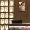 Retro Iron Wall Art Woman Silhouette Sunset 20x30cm Metal Sign Home Decor Living Room Bedroom 1PC