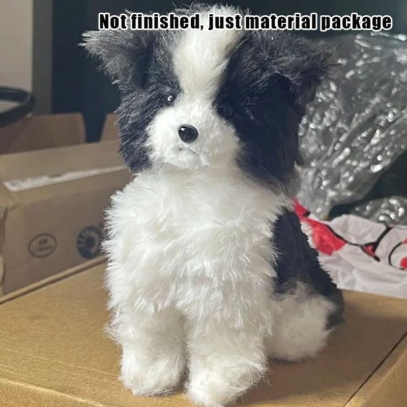 2025 HUA HUA Creative DIY Twisted Stick Puppy Handmade Complete Set Of Materials Packaging Thickened Plush Doll Toy Gift