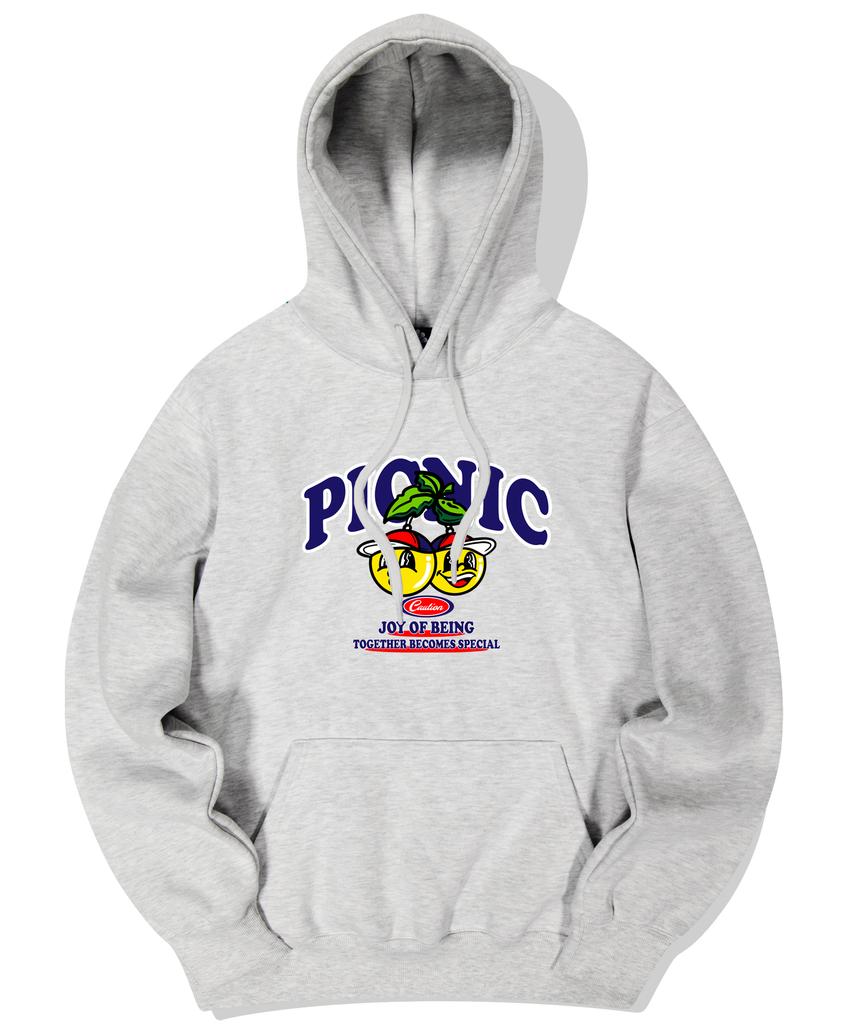 Yellow Ball Picnic Graphic Hoodie - 9 Colors (Type A)
