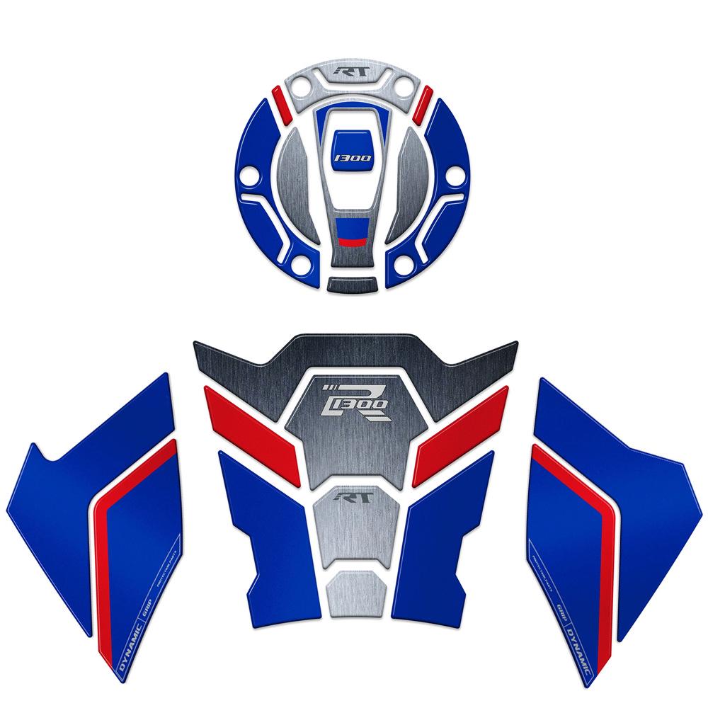 Rutschfester 3D-Gummi-Aufkleber für BMW R 1300 RT (2025–2026) - Tankgriff.