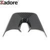 For Kia Seltos     Carbon Fiber Car Steering Wheel Decoration Panel Cover Trim Interior Mouldings Accessories