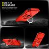 KEYSION 360° Rotating Ring Stand Phone Case for Xiaomi 17T 17T Pro 5G Slide Camera Protection Magnetic Shockproof Back Cover