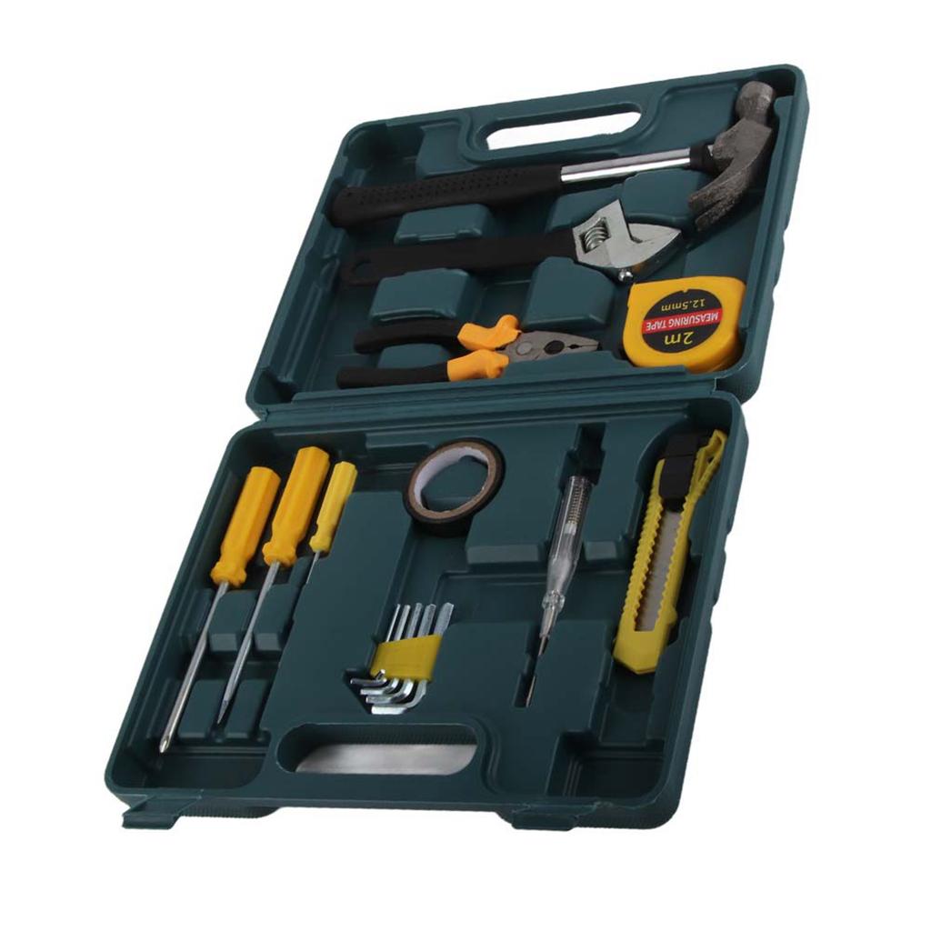 Set Repair Tool Kit Household Maintenance Hardware Tool Set with Toolbox for Car Home Maintenance Tool Set Household Tool