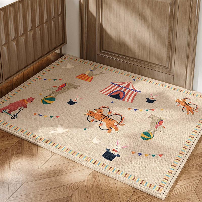 Eingangsteppich Toilettenmatte Badezimmer Rutschfest Stark Saugfähig Toilettentür Bodenmatte Saugfähig Toilette Badezimmer Badezimmerteppich Kieselgur