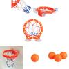 Multifunctional Kids Bath Toys Basketball Hoop And Ball Water Play Set For Fun
