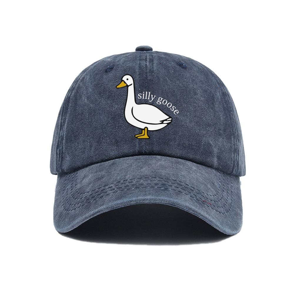Cute Duck Design Baseball Cap, Graphic Hat, Casual Soft Top Baseball Cap For Men & Women, Fashion Accessories For Daily Wear