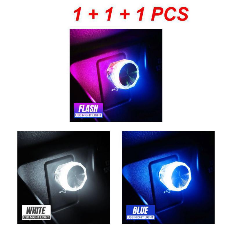 2/3/4 BUC Lampă de Noapte USB Super Luminoasă Pentru Notebook Laptop PC Calculator Baterie Externă Mini Lampă LED Colorată