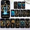MH1 12 Constellation Card New Shell Phone Case for Xiaomi Poco F5 F6 C40 C65 C55 C50 C51 M7 X7 C75 M6 C71 F7 C85 F8 Pro Ultra