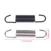 2Pcs Motorcycle Stainless Steel Spring Hooks Motorcycle Modified Exhaust Spring Pull Reed With Hook Engine Accessories