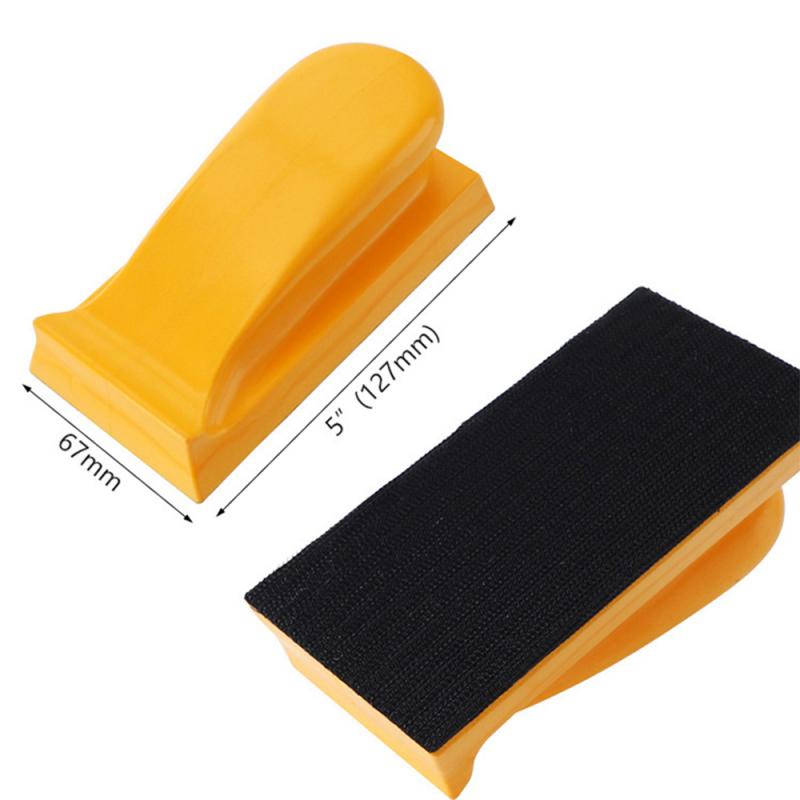 Dry Grinding Hand Wash Board 70*400mm Rectangular Hand Grinding Board Putty Ash Hand Planer Sandpaper Car Body Repair Tool