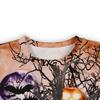 Hot-selling Halloween Series Digital Printing Loose Couple Long-sleeved Crew Neck Sweater