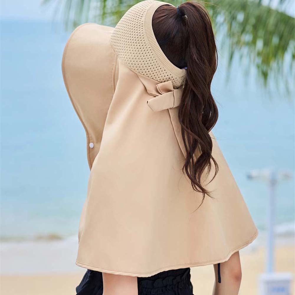 Wide Brim Mountaineering Cap Breathable Hiking Bucket Hat Foldable Women Sun Cap  Famale