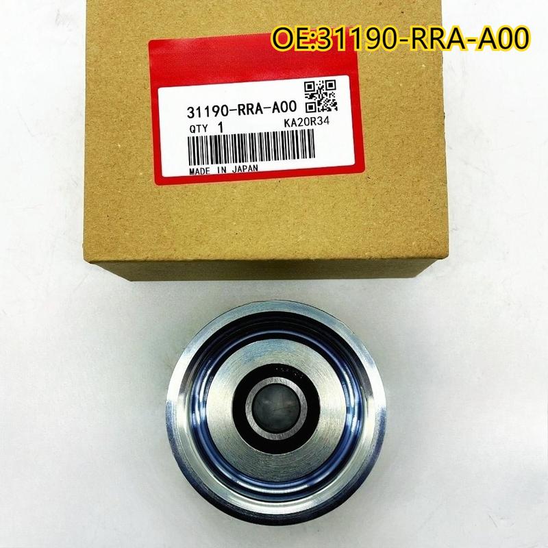 High quality New For 31190-RRA-A00 For Honda Acura 31190-RRA-A00 02-11 Civic 09 TSXDrive Belt Idler Pulley