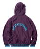 Golden Sunshine Windbreaker Anorak Hoodie_Grape Wine