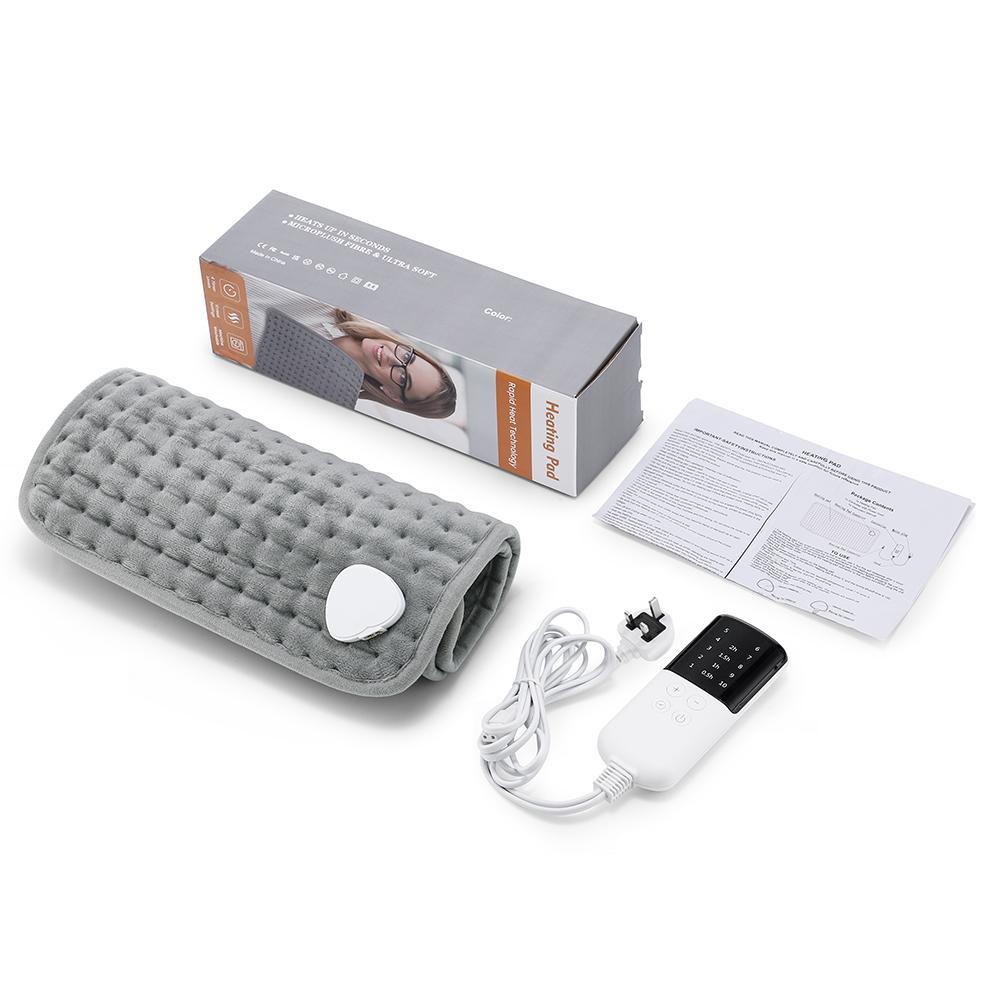 

Электрическая грелка Многофункциональная физиотерапевтическая грелка-одеяло Подушка 10 уровней температуры Таймер для тела Зимний грелка для спины